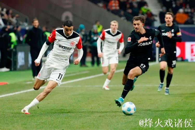 德甲联赛客场兵败弗赖堡 门兴欧冠席位告急